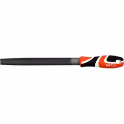 Yato YT-62349, Lime, Lime demi-ronde, Métal, Acier au carbone, Polypropylène, Noir, Rouge, Blanc