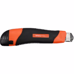 Yato YT-75071 couteau à lame rétractable Noir, Orange Couteau à lame universelle