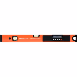 Yato YT-30400, Au niveau du charpentier, 0,61 m, Rouge, 0,5 mm/m, LCD, Aluminium