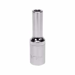 Yato YT-12930, 1 pièce(s), 12 points, 25,4 / 2 mm (1 / 2"), Chrome, Gris, 77 mm