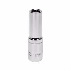Yato YT-12933, Article unique, Adaptateur de douille, Acier chromé au vanadium, 1/2", Satin, 77 mm