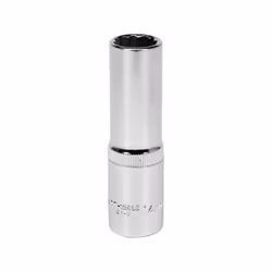 Yato YT-12936, Article unique, Adaptateur de douille, Acier chromé au vanadium, 1/2", Satin, 77 mm