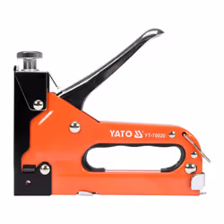 Yato YT-70020, Agrafeuse-cloueuse, Magasin droit, Noir, Orange, Acier, 4 mm, 1,4 cm