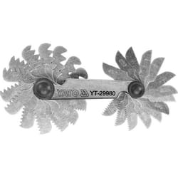 Yato YT-29980 calibre à rayon Argent 1,1.25,1.5,1.75,2,2.5,3,3.5,4,4.5,5,5.5,6 mm 1 pièce(s)