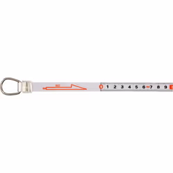 Yato YT-71581 mètre à ruban 30 m Acrylonitrile-Butadiène-Styrène (ABS), Nylon, Caoutchouc, Acier Noir, Rouge