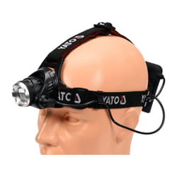 Yato YT-08591 torche et lampe de poche Noir Lampe frontale LED