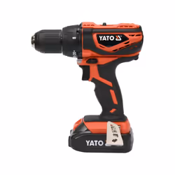 Yato YT-82782 perceuse 1650 tr/min Sans clé 1,2 kg Noir, Rouge