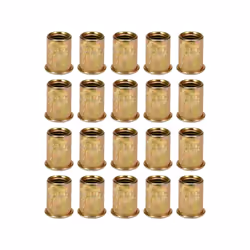 Yato YT-36471, Acier au carbone, Cuivre, 5,9 mm, 11 mm, 20 pièce(s)