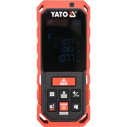 Yato YT-73126 mètre Mètre laser portable Noir, Rouge 40 m