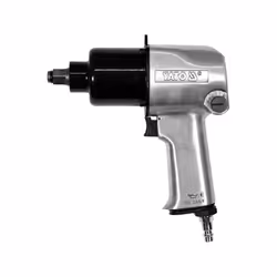 Yato YT-09525, Clé à cliquet pneumatique, Sans brosse, Noir, Acier inoxydable, Aluminium, 1/2", 7000 tr/min