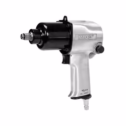 Yato YT-09525 clé pneumatique 1/2" 7000 tr/min 850 N·m Noir, Acier inoxydable
