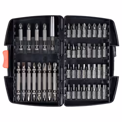 Yato YT-04620, 45 pièce(s), Hex (métrique), Phillips, Cruciforme, Carré, Torx, Acier, 25,4 / 4 mm (1 / 4")
