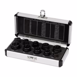 Yato YT-06031 Extracteur de vis et boulons 10 pièce(s) Ensemble extracteur de vis Noir