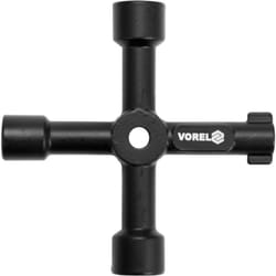 Vorel - clé du coffre à fusibles 78477 72MM 72MM zinc