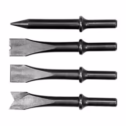 Yato YT-09901, Attache ciseau pour marteur-perforateur, Yato 81133, YT-0990, YT-09904, Noir, Acier, 120 mm, 4 pièce(s)