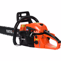 Yato YT-84910 tronçonneuse 2500 W 3400 tr/min Noir, Rouge