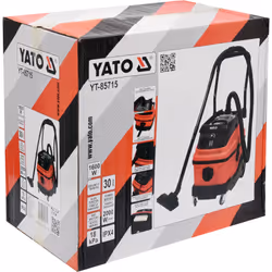 Yato YT-85715 Aspirateur 30 L Sec&humide 1600 W Sac à poussière - Vue supplémentaire 4