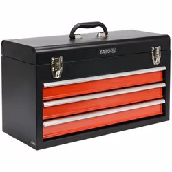 Yato YT-08873 Boîte à outils Noir, Rouge Acier
