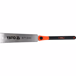 Yato YT-31310, Scie japonaise, Acier inoxydable, Caoutchouc thermoplastique (TPR), Synthétique ABS, Noir, Rouge, Acier inoxyd ...
