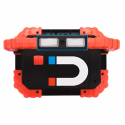 Yato YT-81821 spot d'éclairage Noir, Rouge LED 10 W