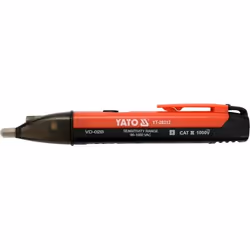 Yato YT-28312 détecteur de tension de ligne 90 - 1000 V Noir, Rouge