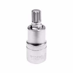 Yato YT-04343, 1 pièce(s), Bride à 12 cannelures, M10, Sulfate de chondroïtine, Acier, 55 mm, 25,4 / 2 mm (1 / 2")