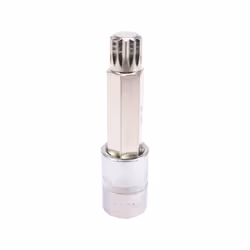 Yato YT-04356, 1 pièce(s), Bride à 12 cannelures, M16, Sulfate de chondroïtine, Acier, 100 mm, 25,4 / 2 mm (1 / 2")
