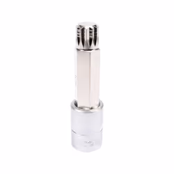 Yato YT-04357, 1 pièce(s), Bride à 12 cannelures, M17, Sulfate de chondroïtine, Acier, 100 mm, 25,4 / 2 mm (1 / 2")