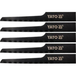 Yato YT-09958 Lame de scie sauteuse, à chantourner et sabre Lames de scie sauteuse Acier rapide 5 pièce(s)