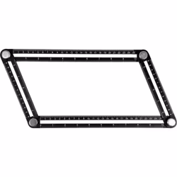 Yato YT-70880, Équerre combinée, Noir, Aluminium