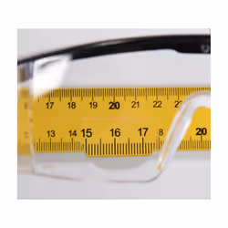 Yota YT-73611 lunette de sécurité Lunettes de sécurité Nylon Noir, Transparent
