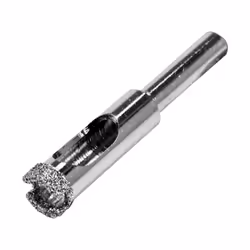 Yato YT-60424, Perceuse, Mèche de perçage au diamant, 1 cm, pierre, Vitrocéramique, Acier au carbone, Tige cylindrique