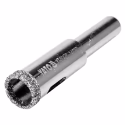 Yato YT-60426, Perceuse, Mèche de perçage au diamant, 1,4 cm, pierre, Vitrocéramique, Acier au carbone, Tige cylindrique