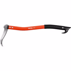 Yato YT-79915, Pickaron, Acier au carbone, Aluminium, Polyvinyl chloride (PVC), Noir, Métal, Rouge, Levage, Transport, 190 mm