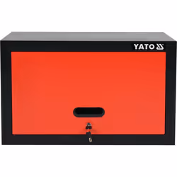 Yato YT-08935, Noir, Acier, Mur, 1 portes(s), Métal, Clé