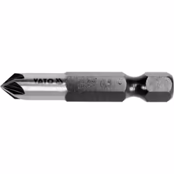 Yato YT-44721, Perceuse, Mèche de perçage conique, 6,3 mm, 40 mm, Laminé, Métal, Bois, 45°