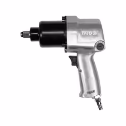 Yato YT-09528, Clé à cliquet pneumatique, Argent, Aluminium, 1/2", 6000 tr/min, 1000 N·m