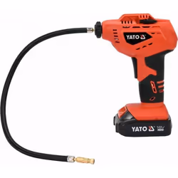 YATO Gonfleur à air avec batterie Li-Ion 2,0Ah 18V