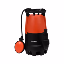 Yato YT-85330, 400 W, Secteur, 11000 l/h, IPX8, Noir, Rouge