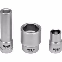 Yato YT-17525, Ensemble de douilles, 1/2", Impérial, 3 tête(s)