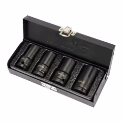 Yato YT-06030 Extracteur de vis et boulons 4 pièce(s) Desserreur de boulons Noir