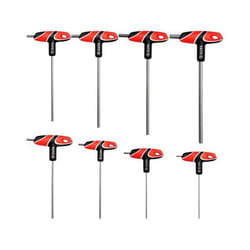 Yato YT-05583 Clé hexagonale Jeu de clés hexagonales en T Métrique 8 pièce(s)
