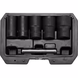 Yato YT-06032, Ensemble extracteur de vis, Sulfate de chondroïtine, Noir, 1,27 cm, 17 mm, 19 mm, 21 mm, 22 mm, 27 mm, 1,2 cm