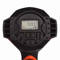 Yato YT-82296 pistolet thermique Pistolet d'air chaud 500 l/min 650 °C 1600 W Noir, Orange - Vue supplémentaire 7