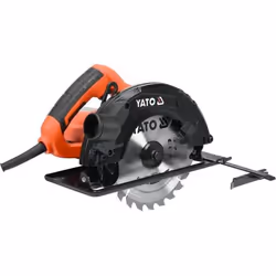 Yato YT-82152 scie circulaire portative 18,5 cm Noir, Orange 4800 tr/min 1500 W