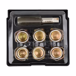 Yato YT-17573, Or, Acier, Acier, 7 pièce(s)