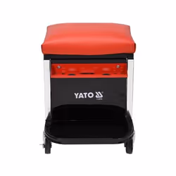 Yato YT-08790, Acier, Noir, Rouge, 2 tiroir(s), 150 kg, 4 roue(s), 470 mm