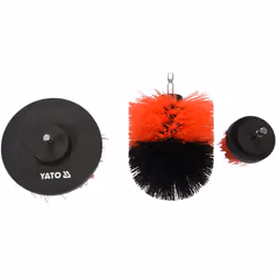 Yato YT-47553 Roue de fil et brosse en fil d'acier 3 pièce(s)