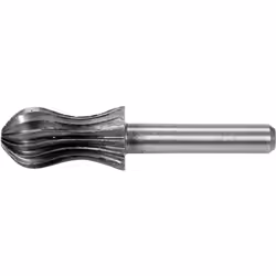 Yato YT-61717, Ébarbeur rotatif, Acier à haute vitesse, Aluminium, Acier, 6 mm, 1,3 cm, 2,5 cm