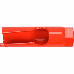 Yato YT-43971, Unique, Perceuse, Vitrocéramique, Béton, Plastique, Bois, Rouge, Acier au carbone, 6 cm